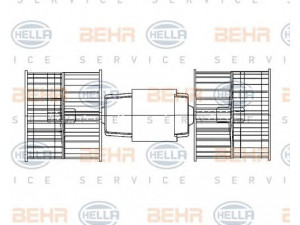 HELLA 8EW 009 158-281 vidaus pūtiklis 
 Šildymas / vėdinimas -> Orpūtė/dalys
1 354 618, 64 11 1 354 618