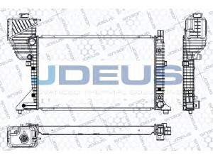 JDEUS RA0171020 radiatorius, variklio aušinimas 
 Aušinimo sistema -> Radiatorius/alyvos aušintuvas -> Radiatorius/dalys
5104117AA, 5104177AA, 9015003800