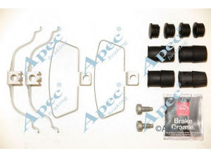APEC braking KIT1243 priedų komplektas, stabdžių trinkelė 
 Stabdžių sistema -> Būgninis stabdys -> Dalys/priedai