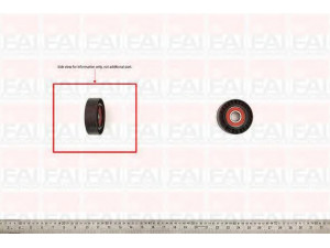 FAI AutoParts T1023 kreipiantysis skriemulys, V formos rumbuotas diržas 
 Diržinė pavara -> V formos rumbuotas diržas/komplektas -> Laisvasis/kreipiamasis skriemulys
60805460, 60812645, 46424716, 7635678