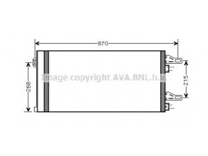 AVA QUALITY COOLING CNA5246 kondensatorius, oro kondicionierius