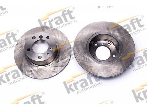KRAFT AUTOMOTIVE 6042560 stabdžių diskas 
 Stabdžių sistema -> Diskinis stabdys -> Stabdžių diskas
34 11 1 158 042, 34 11 1 159 898