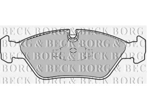 BORG & BECK BBP1067 stabdžių trinkelių rinkinys, diskinis stabdys 
 Techninės priežiūros dalys -> Papildomas remontas
193100, 3411 2226 081, 34110961081