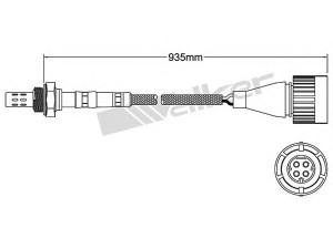 WALKER PRODUCTS 250-24824 lambda jutiklis 
 Išmetimo sistema -> Lambda jutiklis
11 78 1 734 796