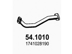 ASSO 54.1010 išleidimo kolektorius 
 Išmetimo sistema -> Išmetimo vamzdžiai
1741028190, 1741028460