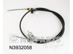 NIPPARTS N3932058 trosas, stovėjimo stabdys 
 Stabdžių sistema -> Valdymo svirtys/trosai
46420-0D050
