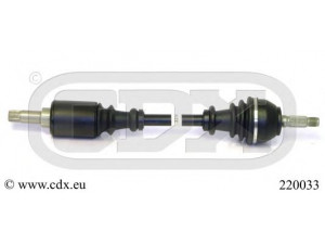 CDX 220033 kardaninis velenas 
 Ratų pavara -> Kardaninis velenas
327216, 327218, 327219