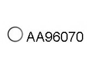 VENEPORTE AA96070 tarpiklis, išleidimo kolektorius 
 Išmetimo sistema -> Surinkimo dalys -> Atskiros surinkimo dalys -> Sandariklis, alyvos pompa
2069151E01, 206919C001, 20691S1E01