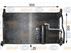 HELLA 8FC 351 301-551 kondensatorius, oro kondicionierius 
 Oro kondicionavimas -> Kondensatorius
18 50 025, 18 50 036, 18 50 070