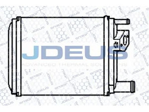 JDEUS 223V02 šilumokaitis, salono šildymas 
 Šildymas / vėdinimas -> Šilumokaitis
7701034539, 7701201683
