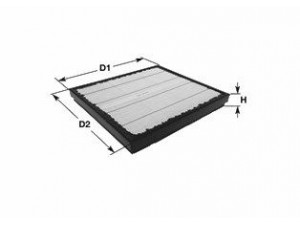 CLEAN FILTERS MA3428 oro filtras 
 Techninės priežiūros dalys -> Techninės priežiūros intervalai
0030949004, 0040941104, 0040946604