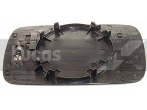 LUCAS ELECTRICAL LR-5026 veidrodėlio stiklas, stiklo elementas 
 Kėbulas -> Langai/veidrodėliai -> Veidrodėlis