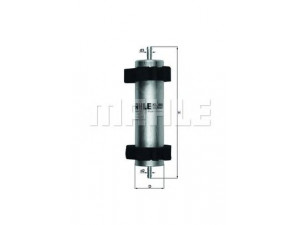 KNECHT KL 660 kuro filtras 
 Techninės priežiūros dalys -> Papildomas remontas
8R0127400, 8T0127401A