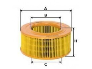 UNIFLUX FILTERS XA318 oro filtras 
 Techninės priežiūros dalys -> Techninės priežiūros intervalai
4572491, 5173166, 55560911