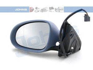 JOHNS 95 50 37-21 išorinis veidrodėlis 
 Kėbulas -> Keleivių kabina -> Veidrodėlis
3C0 857 537A, 3C1 857 507DP, 3C1 857 507DP 9B9