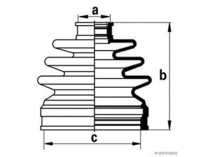 MAGNETI MARELLI 600000064730 gofruotoji membrana, kardaninis velenas
44018-ST3-000, 44018-ST3-010, 44018-ST7-J00