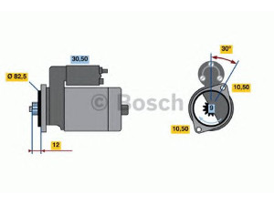 BOSCH 0 986 014 231 starteris 
 Elektros įranga -> Starterio sistema -> Starteris
M 002 T 25871, M 002 T 52871, M 002 T 52881