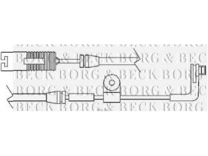 BORG & BECK BWL3017 įspėjimo kontaktas, stabdžių trinkelių susidėvėjimas 
 Stabdžių sistema -> Susidėvėjimo indikatorius, stabdžių trinkelės
34352282935, 34356764298, 34356768595