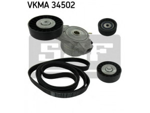SKF VKMA 34502 V formos rumbuotas diržas, komplektas
011 997 47 92, 43 56 127, 47 52 960