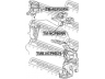 FEBEST TM-NCP90RH variklio montavimas 
 Variklis -> Variklio montavimas -> Variklio montavimo rėmas
12305-21200