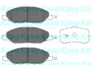 KAVO PARTS KBP-6578 stabdžių trinkelių rinkinys, diskinis stabdys 
 Techninės priežiūros dalys -> Papildomas remontas
AY040NS142, MQ700005, MQ703583