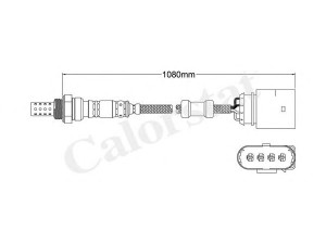 CALORSTAT by Vernet LS140285 lambda jutiklis 
 Išmetimo sistema -> Lambda jutiklis
06B906265B