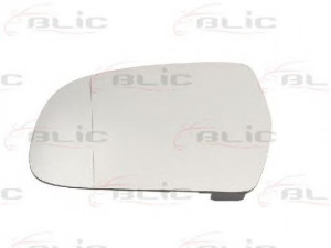 BLIC 6102-25-048367P veidrodėlio stiklas, išorinis veidrodėlis 
 Kėbulas -> Keleivių kabina -> Veidrodėlis
8K0857535F