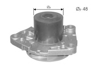 PROTECHNIC PRW0093 vandens siurblys 
 Aušinimo sistema -> Vandens siurblys/tarpiklis -> Vandens siurblys
46804051, 46804051, 46804051, 1334147