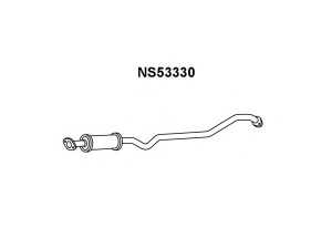 VENEPORTE NS53330 vidurinis duslintuvas 
 Išmetimo sistema -> Duslintuvas
20300BU310, 20300BU311