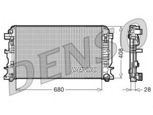 DENSO DRM17009 radiatorius, variklio aušinimas 
 Aušinimo sistema -> Radiatorius/alyvos aušintuvas -> Radiatorius/dalys
2E0121253, 2E0121253A, 9065000102