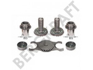BERGKRAFT BK8500259 remonto komplektas, stabdžių apkaba