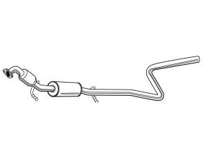 WALKER 71397 vidurinis duslintuvas 
 Išmetimo sistema -> Duslintuvas
1140451, 1146860, 1356024, 2S615G203HB