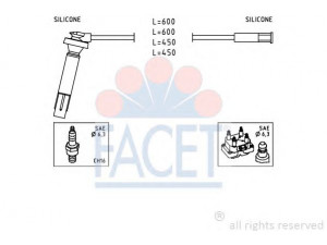 FACET 4.9813 uždegimo laido komplektas 
 Kibirkšties / kaitinamasis uždegimas -> Uždegimo laidai/jungtys
22451-AA800, 22451-AA810