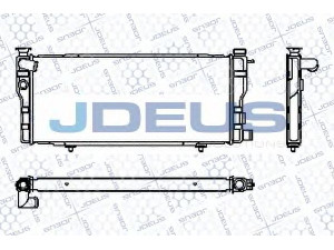 JDEUS RA0210210 radiatorius, variklio aušinimas 
 Aušinimo sistema -> Radiatorius/alyvos aušintuvas -> Radiatorius/dalys
1300K6, 1300K8, 1300X1, 133035