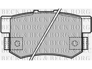 BORG & BECK BBP1656 stabdžių trinkelių rinkinys, diskinis stabdys 
 Techninės priežiūros dalys -> Papildomas remontas
06430-SED-E60, 06430S0KJ00, 06430S0KJ01