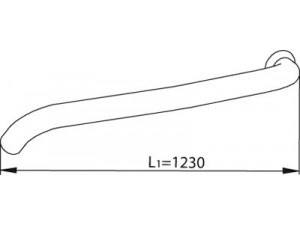DINEX 82602 išleidimo kolektorius 
 Išmetimo sistema -> Išmetimo vamzdžiai
20754363, 82258083, 7482258083