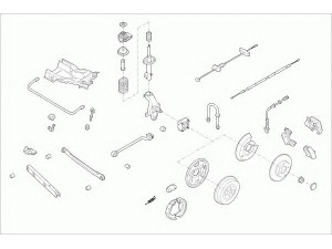 BOGE FORD-MONDE-RB004 vairavimo mechanizmas; rato pakaba 
 Ašies montavimas/vairavimo mechanizmas/ratai -> Prekių paieška pagal schemą