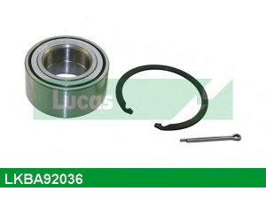 LUCAS ENGINE DRIVE LKBA92036 rato guolio komplektas 
 Ašies montavimas/vairavimo mechanizmas/ratai -> Rato stebulė/montavimas -> Rato guolis