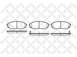 STELLOX 1052 002B-SX stabdžių trinkelių rinkinys, diskinis stabdys 
 Techninės priežiūros dalys -> Papildomas remontas
3EE0058101, 581013EU00