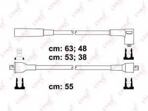 LYNXauto SPC7502 uždegimo laido komplektas 
 Kibirkšties / kaitinamasis uždegimas -> Uždegimo laidai/jungtys
22450-65E25