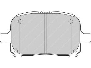 FERODO FDB1437 stabdžių trinkelių rinkinys, diskinis stabdys 
 Techninės priežiūros dalys -> Papildomas remontas
0446520550, 0446533120, 0446533130