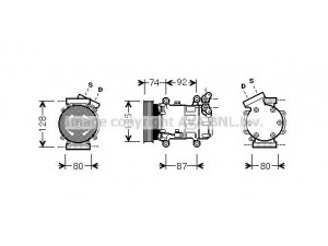 AVA QUALITY COOLING RTK452 kompresorius, oro kondicionierius 
 Oro kondicionavimas -> Kompresorius/dalys
8200357173, 8200578856, 8200819568