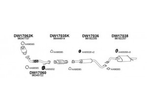 VENEPORTE 170025 išmetimo sistema