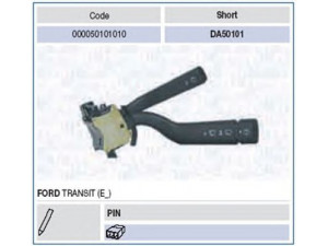 MAGNETI MARELLI 000050101010 vairo kolonėlės jungiklis 
 Vidaus įranga -> Rankinės/kojinės svirties sistema
6 993 548, 6993548, 95VB11K665AA