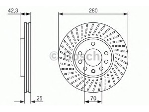 BOSCH 0 986 479 919 stabdžių diskas 
 Stabdžių sistema -> Diskinis stabdys -> Stabdžių diskas
5 69 060, 90539466, 9117678, 93197592