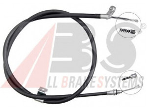 A.B.S. K17290 trosas, stovėjimo stabdys 
 Stabdžių sistema -> Valdymo svirtys/trosai
365311KK0A