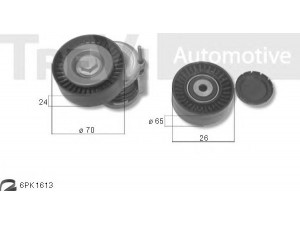 TREVI AUTOMOTIVE KA1210 V formos rumbuotas diržas, komplektas 
 Techninės priežiūros dalys -> Techninės priežiūros intervalai
