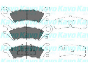 KAVO PARTS KBP-4538 stabdžių trinkelių rinkinys, diskinis stabdys 
 Techninės priežiūros dalys -> Papildomas remontas
GG1649280, GG1649280A, GG1649280B