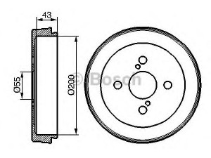 BOSCH 0 986 477 138 stabdžių būgnas 
 Stabdžių sistema -> Būgninis stabdys -> Stabdžių būgnas
42431 52020, 42431 52021, 42431 52021