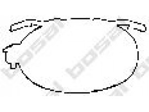 BOSAL 251-960 laikiklis, išmetimo sistema 
 Išmetimo sistema -> Surinkimo dalys -> Atskiros surinkimo dalys -> Gnybtas
WCU-000310, WCU-101021